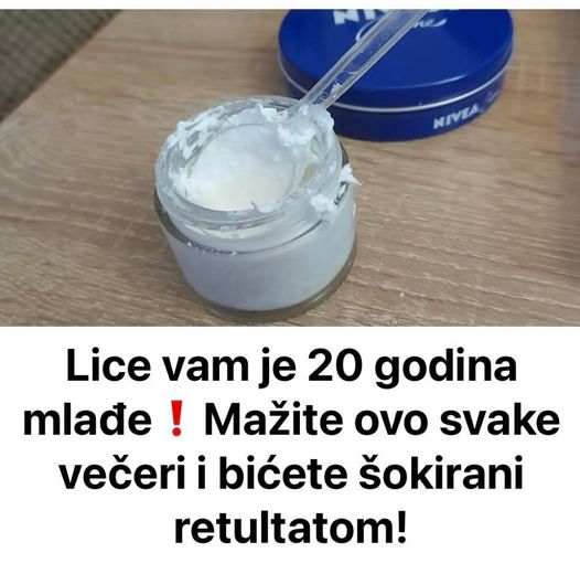 Lice vam je 20 godina mlađe❗Mažite ovo svake večeri i bićete šokirani retultatom! - featured image Lice vam je 20 godina mlađe❗Mažite ovo svake večeri i bićete šokirani retultatom! - featured image